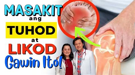 Tamang Alaga para sa Pananakit ng Tuhod, Binti, at Paa.